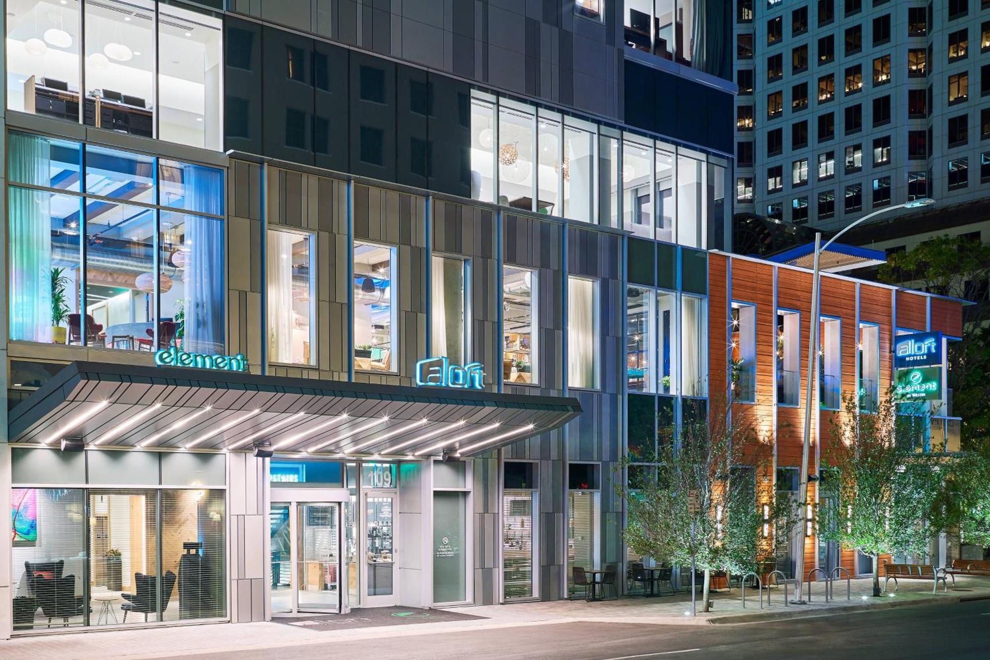 Aloft Austin Downtown Hotel Exterior foto